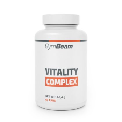 GymBeam Vitality complex 60 tab. bez príchute