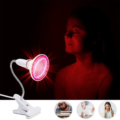 LED lampa inSPORTline Vlora s červeným a modrým svetlom