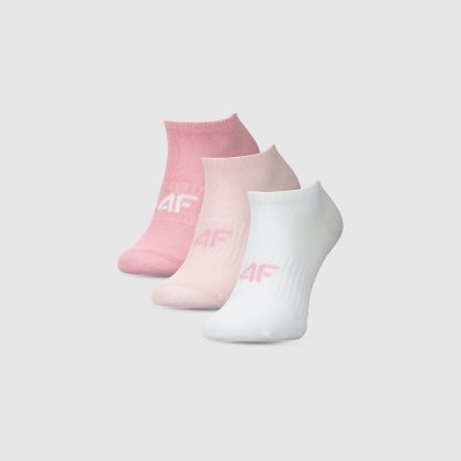 Dievčenské casual ponožky pod členok (3-pack) - multicolor