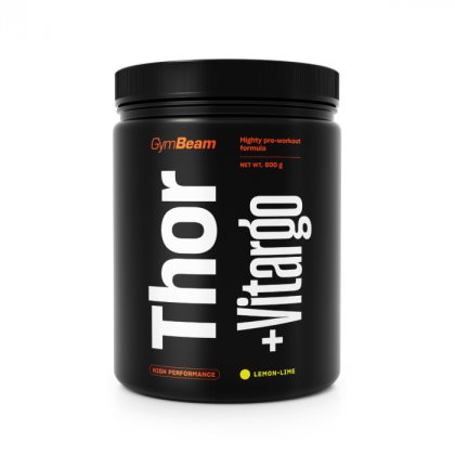GymBeam Thor Fuel + Vitargo citrón limetka