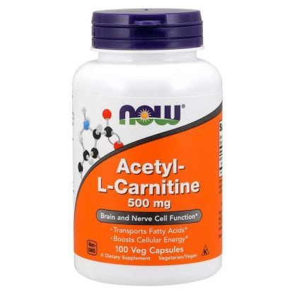 NOW Foods Acetyl L-Karnitín 500 mg