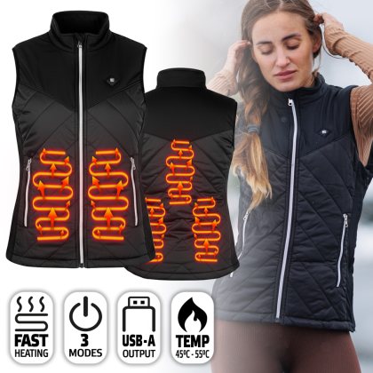 inSPORTline Electronics WARMher čierna - 3XL