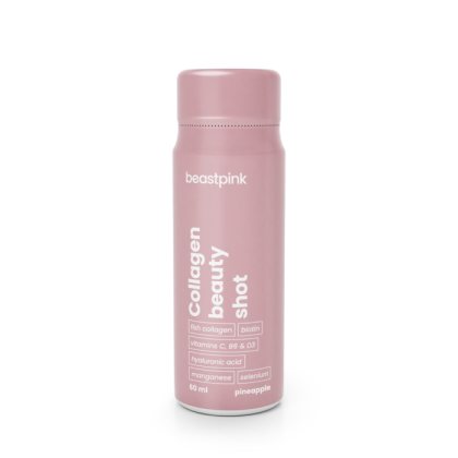 BeastPink Collagen Beauty Shot ananás