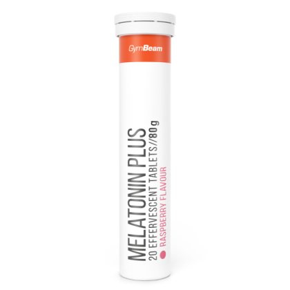 GymBeam Melatonín Plus šumivý malina