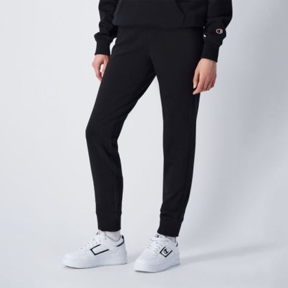 Champion Dámske tepláky Slim Fit Black LL