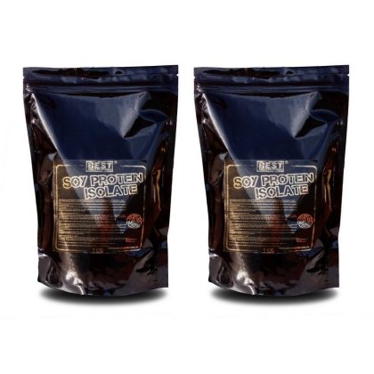 1+1 Zadarmo: Soy Protein Isolate Neutrál od Best Nutrition 1,0 kg + 1,0 kg Neutral