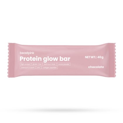 BeastPink Proteínová tyčinka GlowBar čokoláda