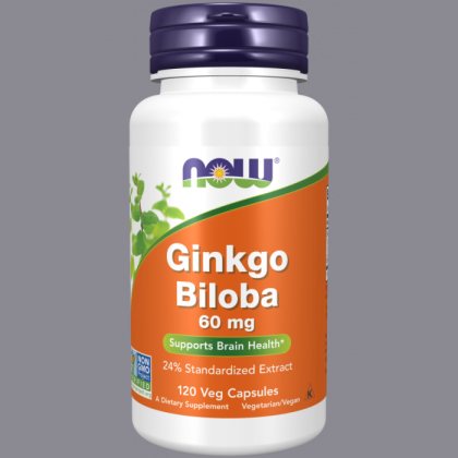 NOW Foods Ginkgo Biloba 60 mg