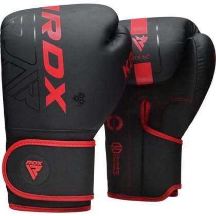 RDX Boxerské rukavice F6 Kara Red 12 OZ