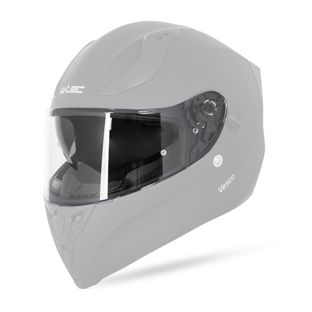 Náhradné plexi pre prilbu W-TEC Vesco - Farba: Dúhová · záber 1