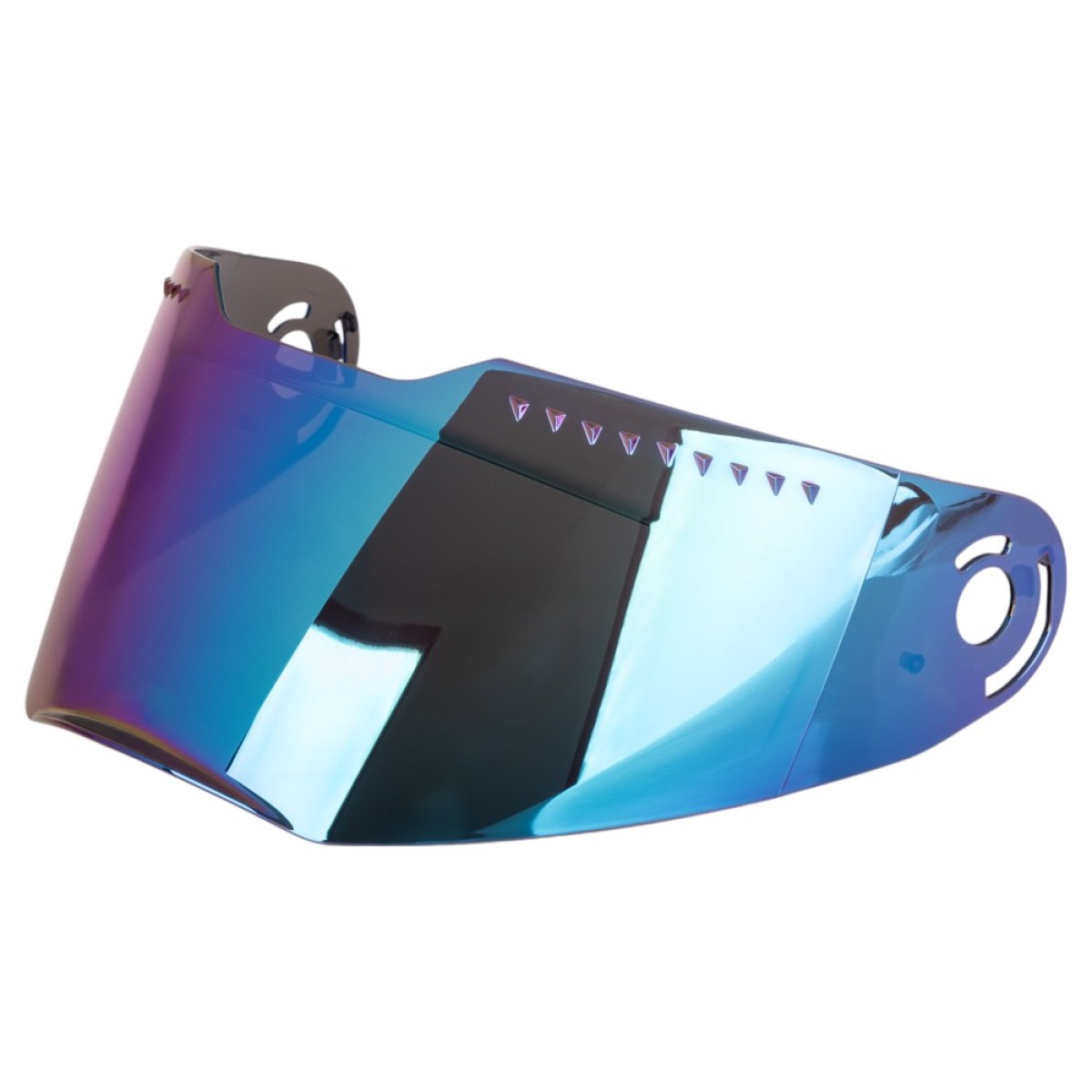 Náhradné plexi pre prilbu W-TEC Biscaia - Farba: Iridium · záber 1