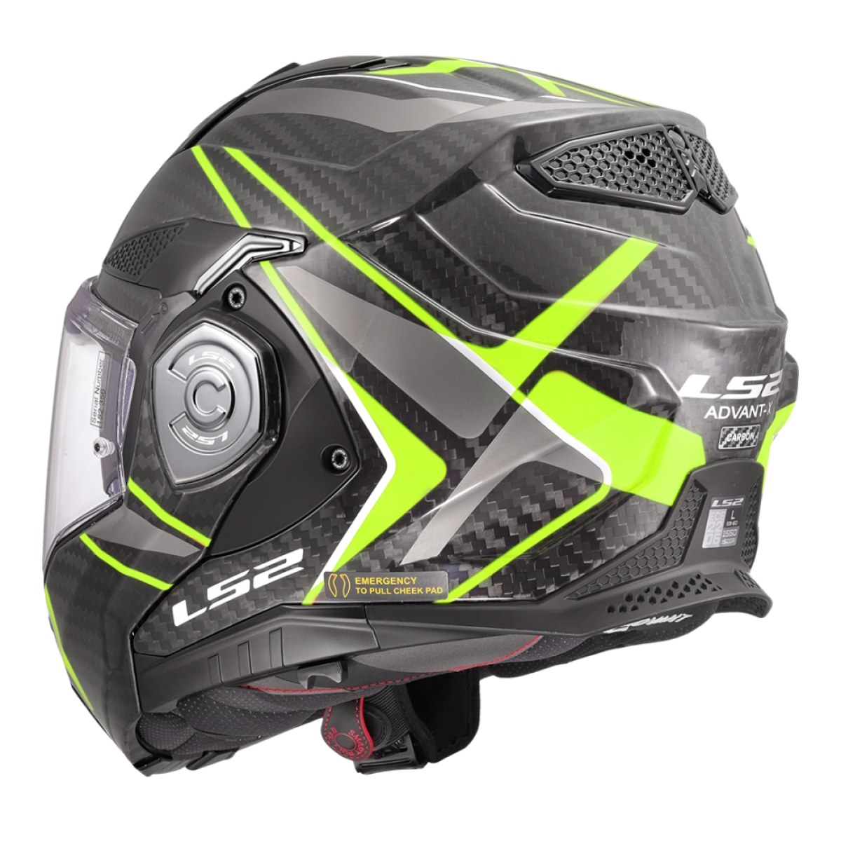 LS2 FF901 Advant X C Future II H-V Yellow XS (53-54) · záber 3
