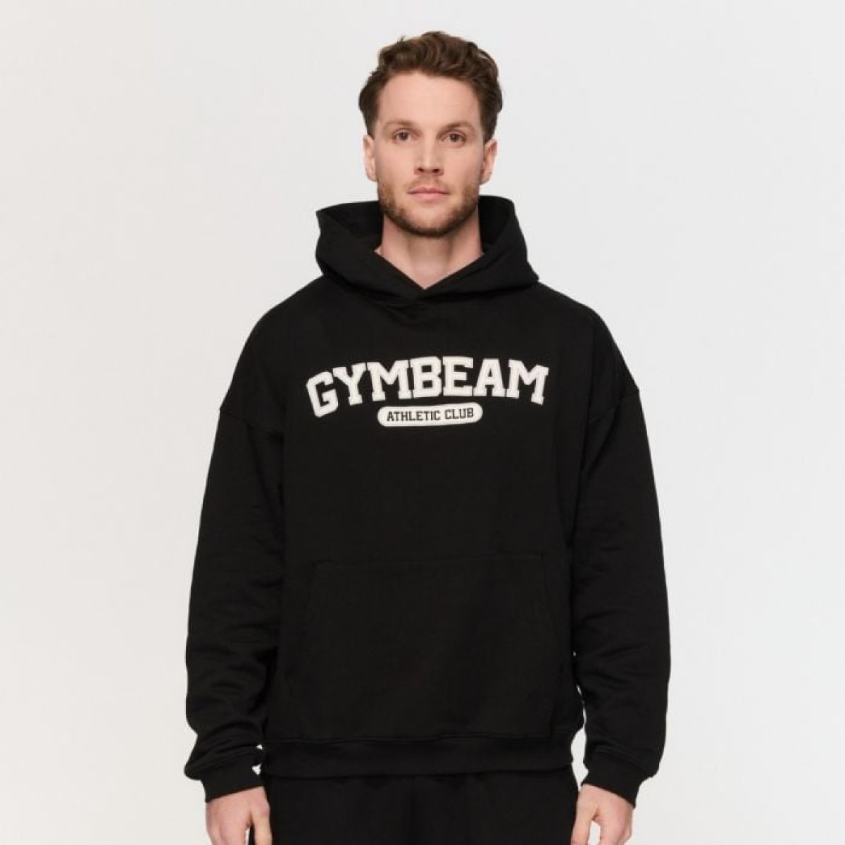 GymBeam Mikina Varsity Black M · záber 1
