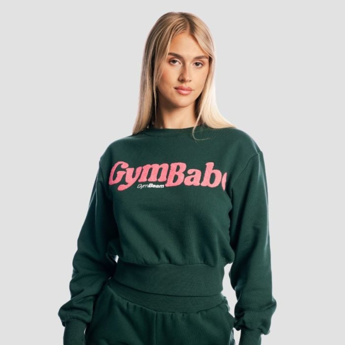 GymBeam Dámska mikina GymBabe Forest S · záber 1