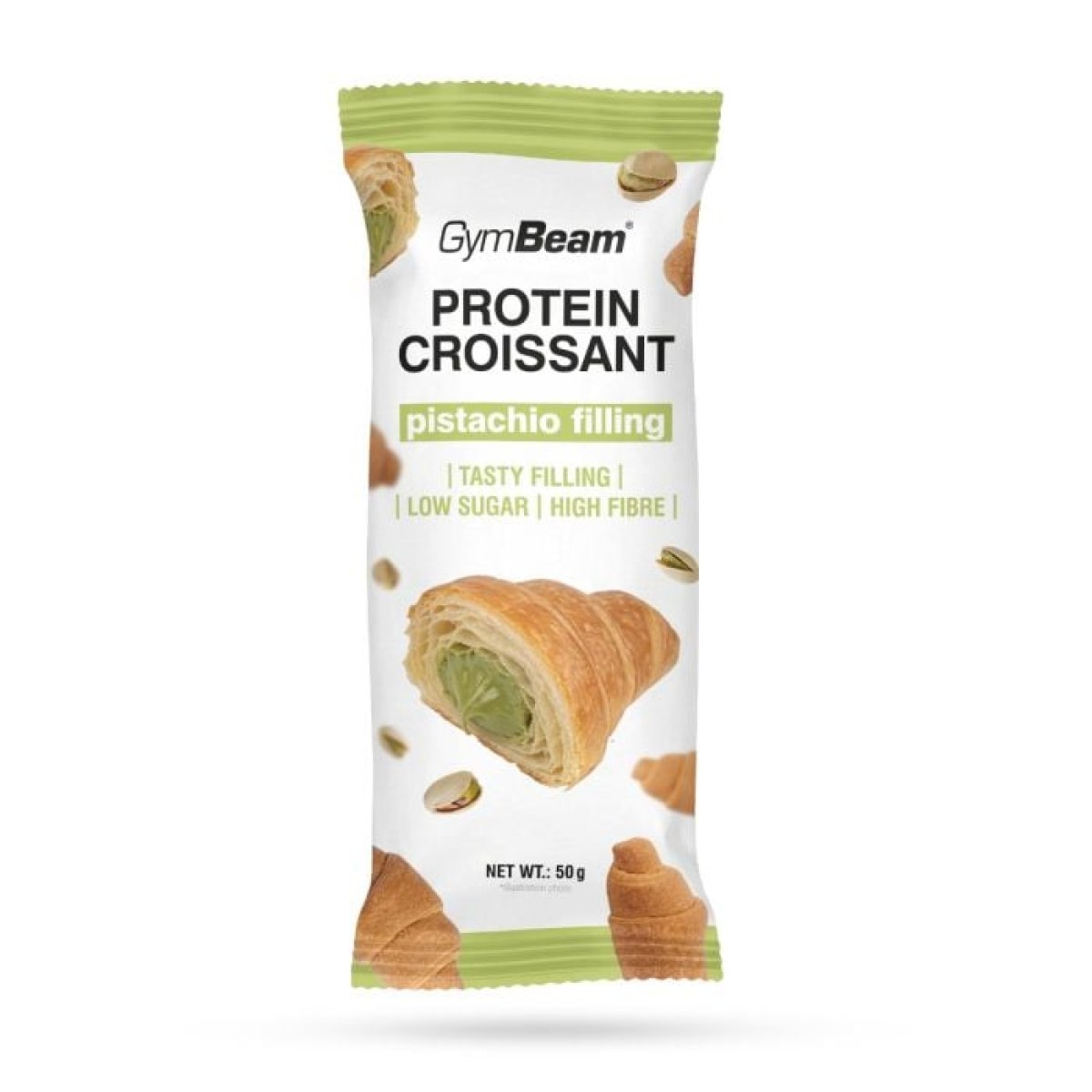 GymBeam Proteínový croissant - pistácie pistácie · záber 1