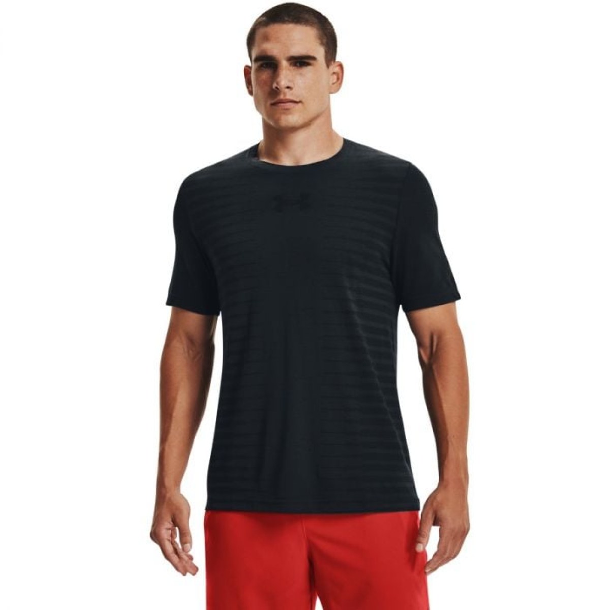 Under Armour Tričko Seamless Wordmark SS Black S · záber 1