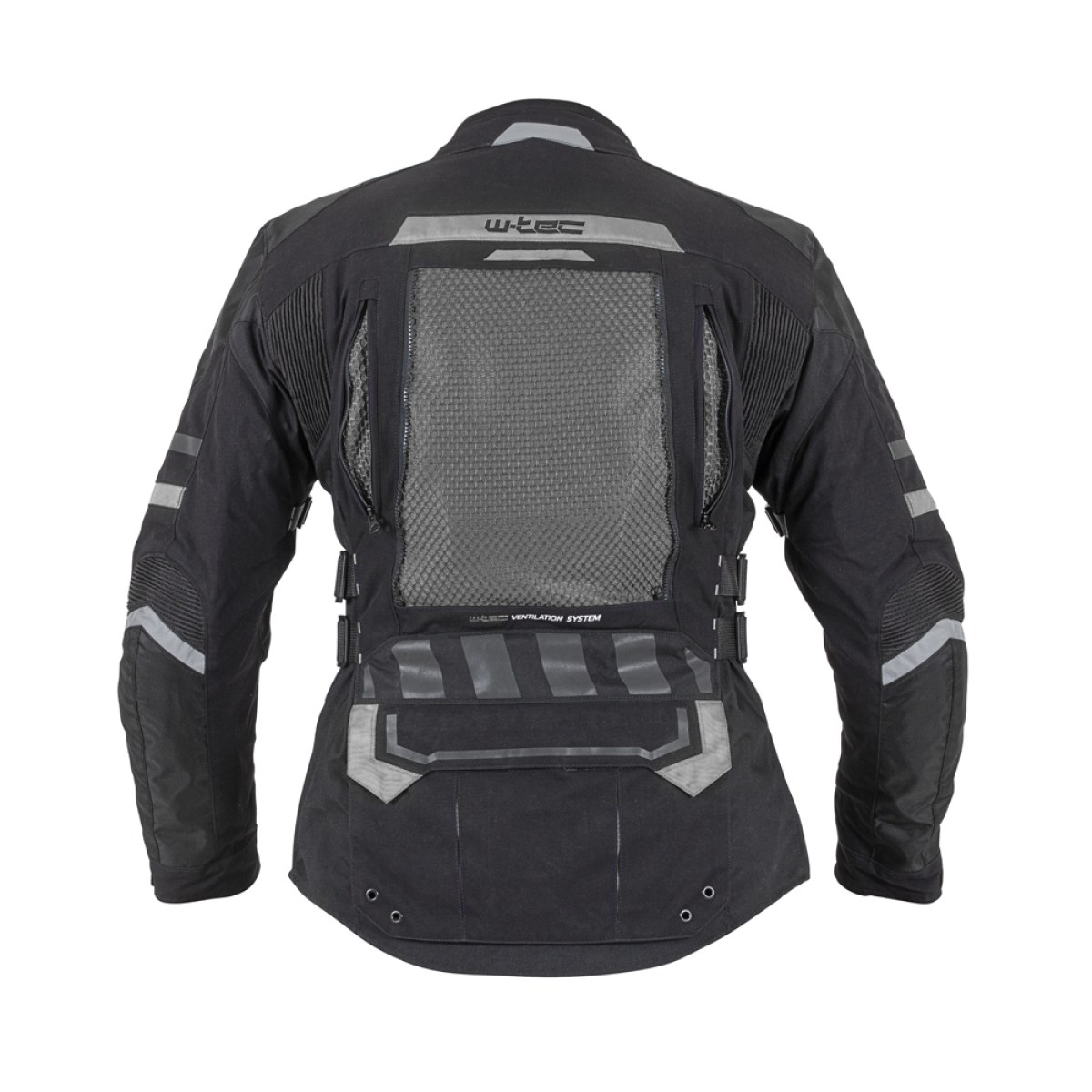 Moto bunda W-TEC Aircross - Veľkosť: XXL | Farba: Zlatá · záber 4