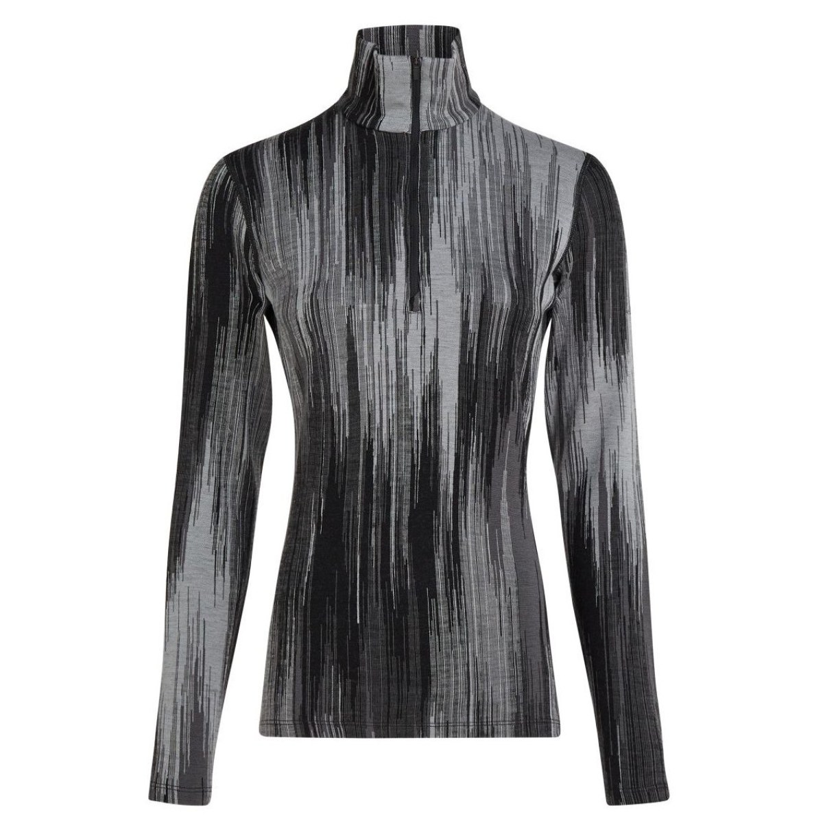 Icebreaker 260 Vertex LS Half Zip Peak AOP W - Veľkosť: M · záber 1