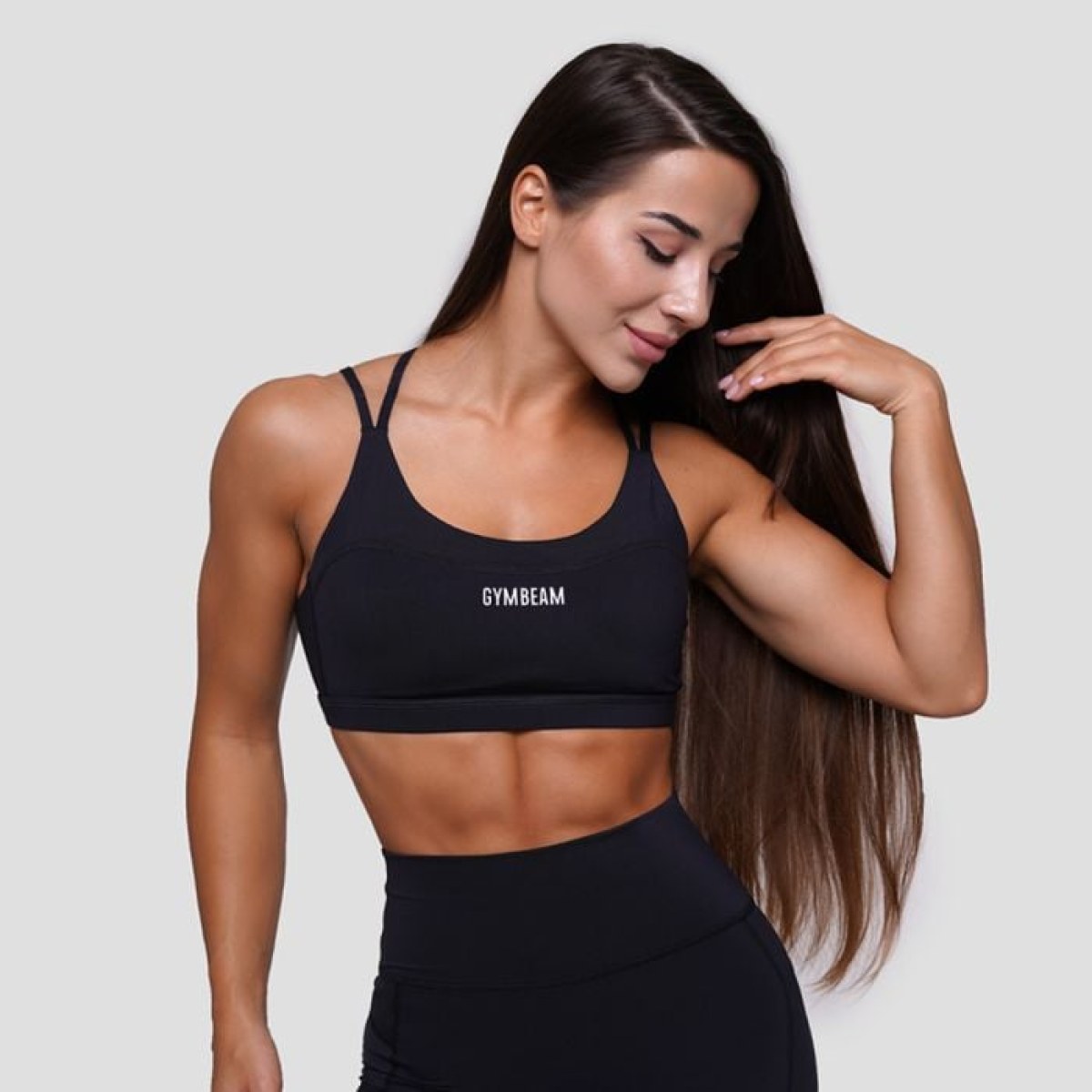 GymBeam Športová podprsenka FIT Black XLXL · záber 1
