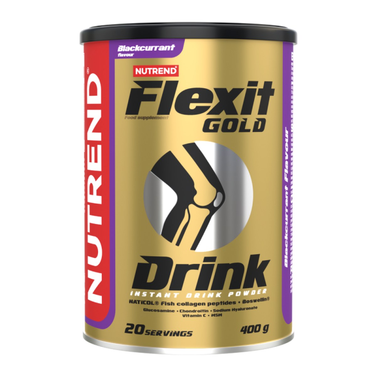 Nutrend Kĺbová výživa Flexit Gold Drink čierne ríbezle · záber 1
