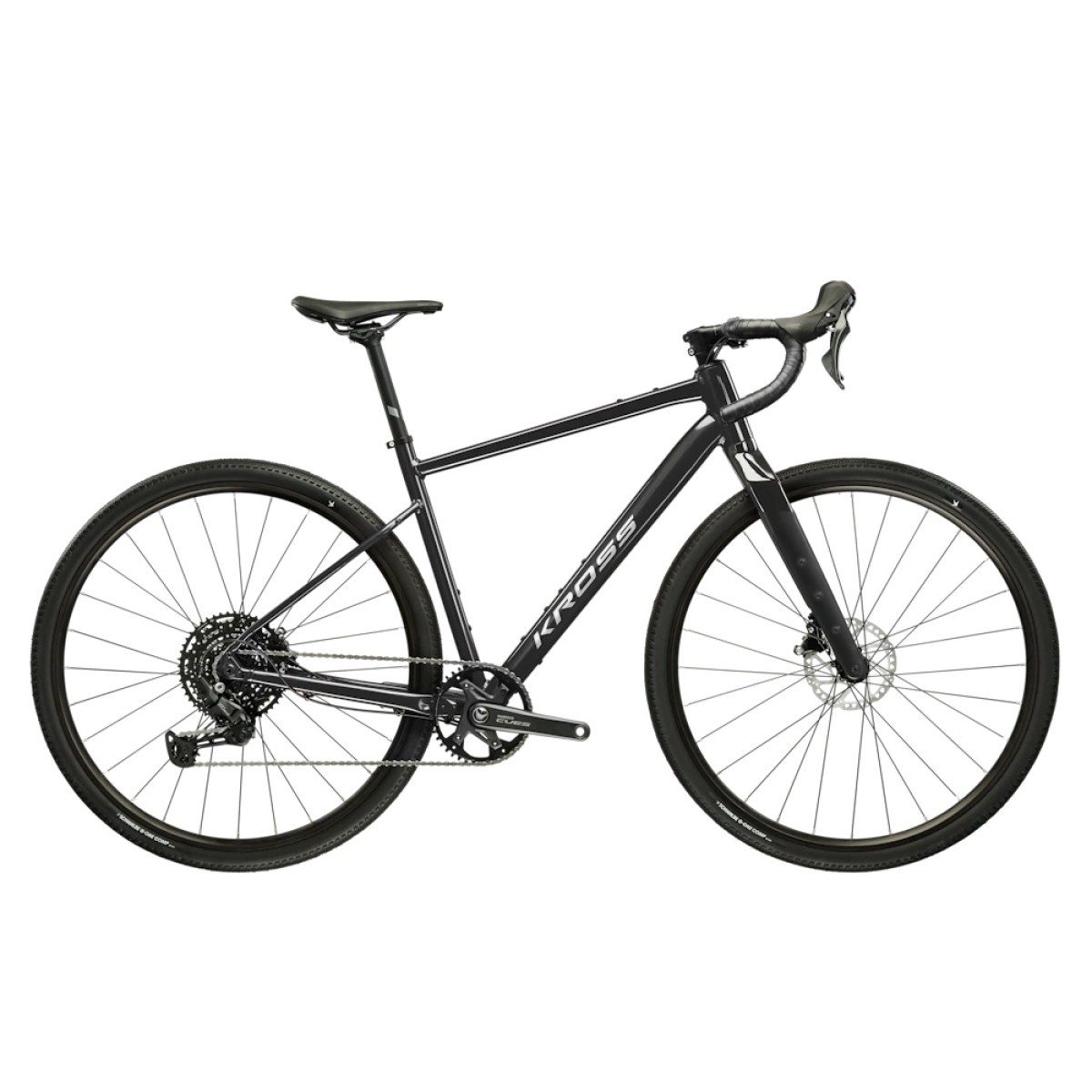 Kross Esker 2.0 28" - model 2026 grafitová/biela/mat/lesk - M (19", 173-180 cm) · záber 1