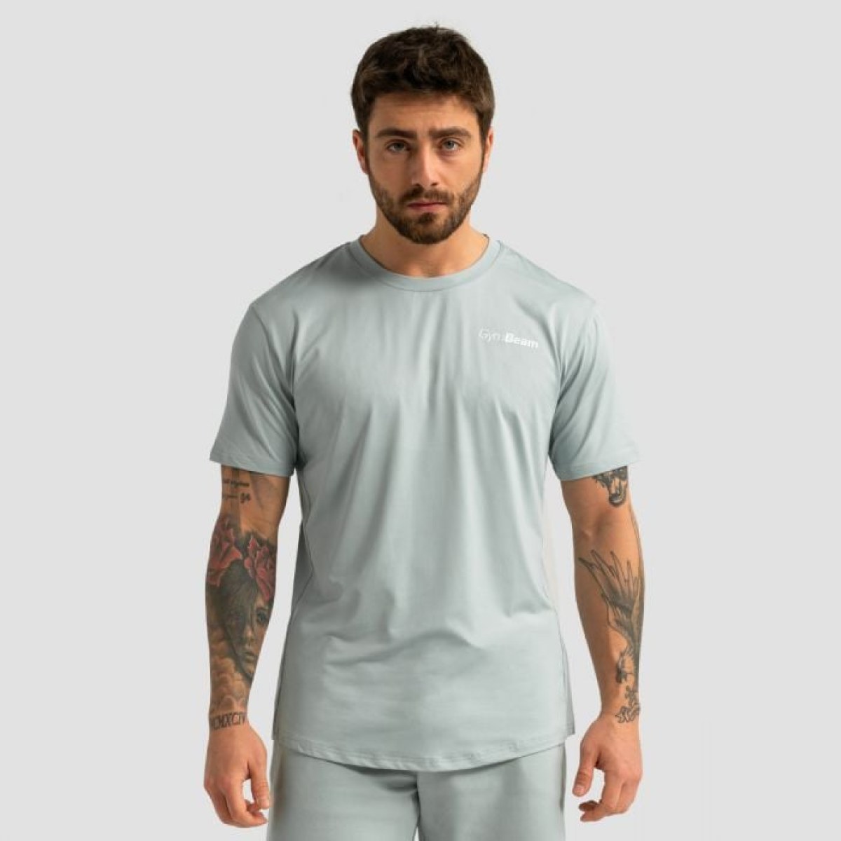 GymBeam Pánske športové tričko Limitless Eucalypt XXXLXXXL · záber 1
