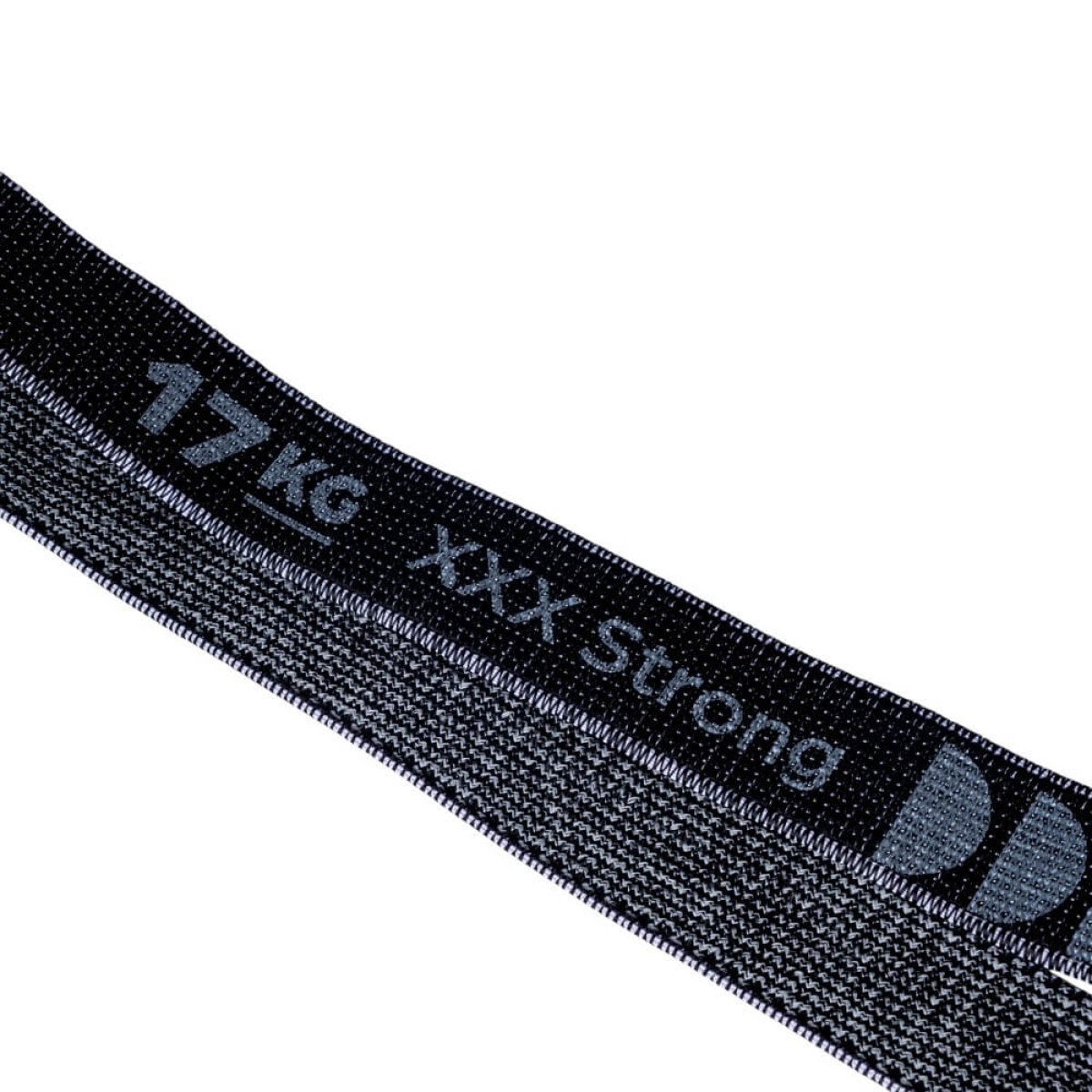 Posilňovacia guma inSPORTline Rand XXX Strong 208x3,3 cm / 17 kg - Farba: Čierna · záber 5