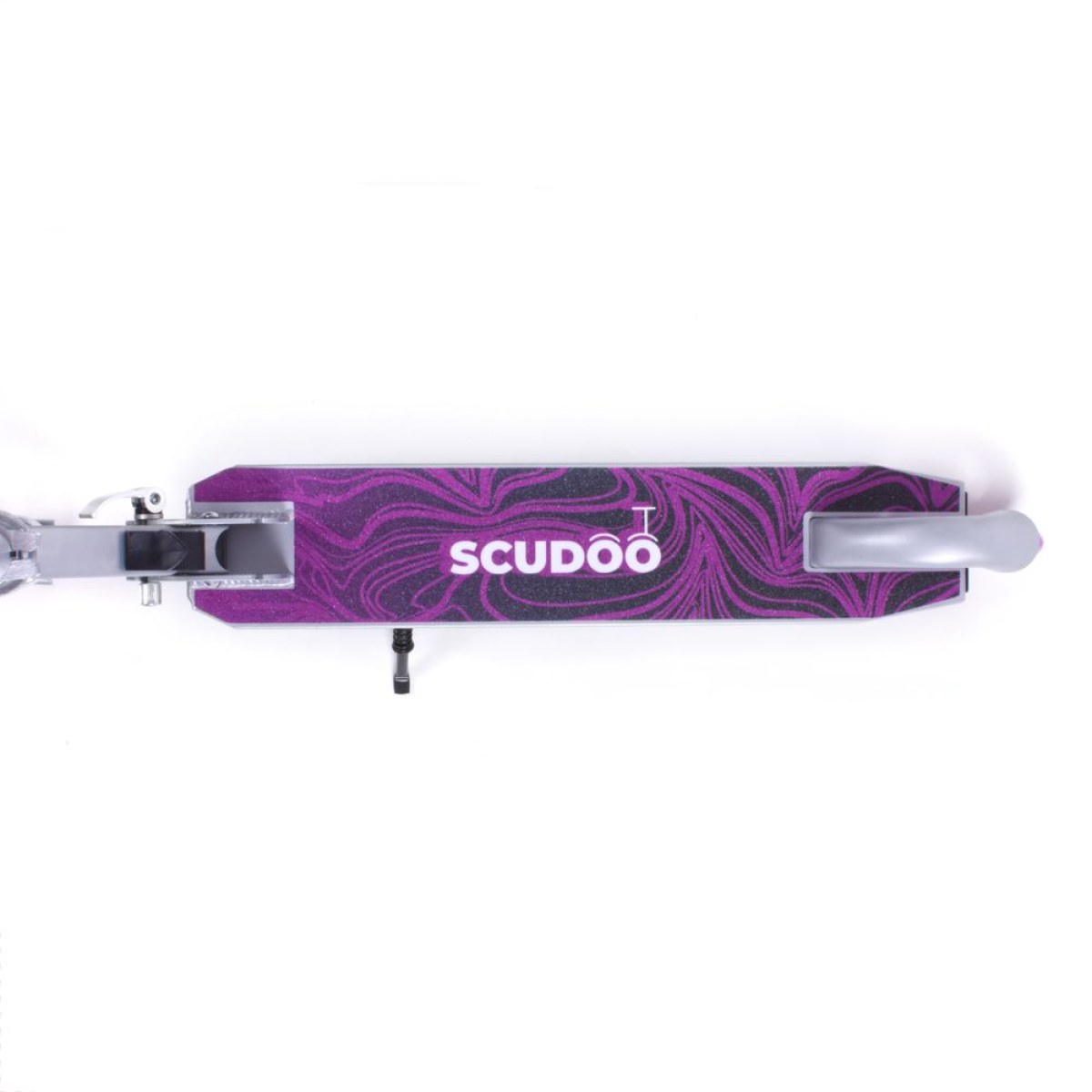 Koloběžka Scudoo Teeno Pro se svítícími kolečky - fialová · záber 4