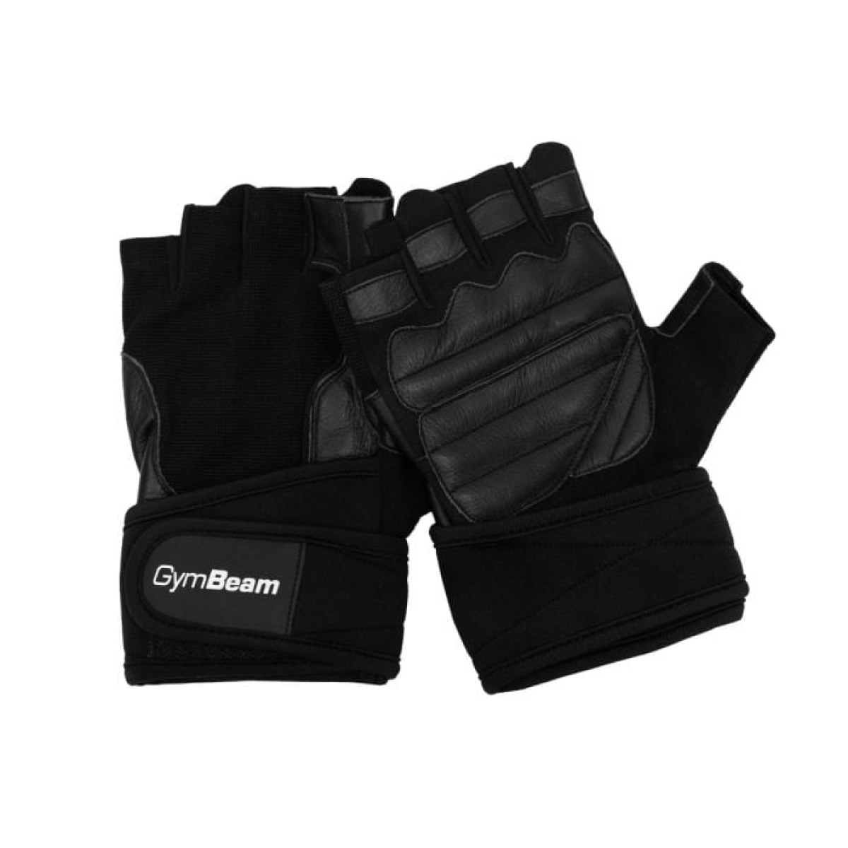 GymBeam Fitness rukavice Pro WristWraps Black M · záber 1