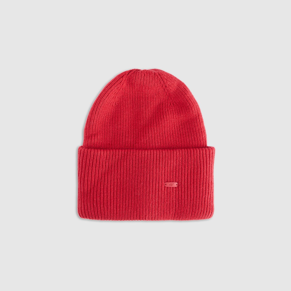 Unisex beanie čiapka - červená · záber 2