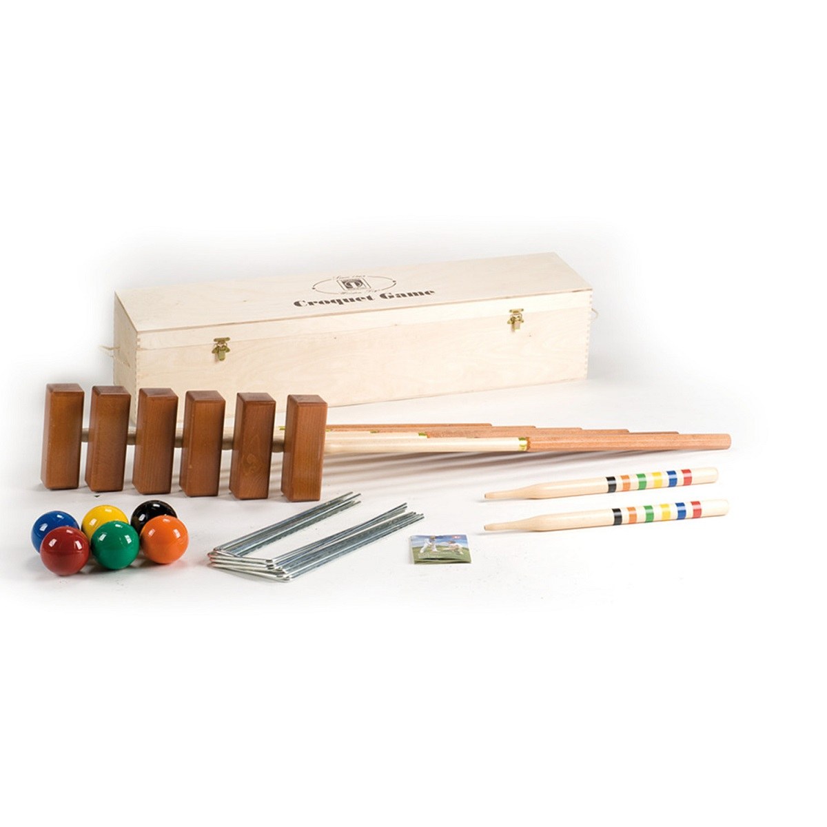 Kroket LUCIO LONDERO Professional pre 6 hráčov - drevený box · záber 1