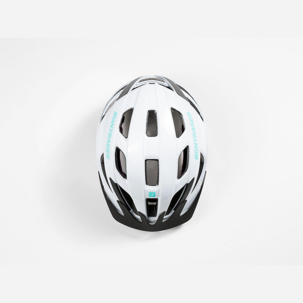 Bontrager Solstice Helmet - Veľkosť: 55-61 | Farba: Biela, Sivá · záber 4