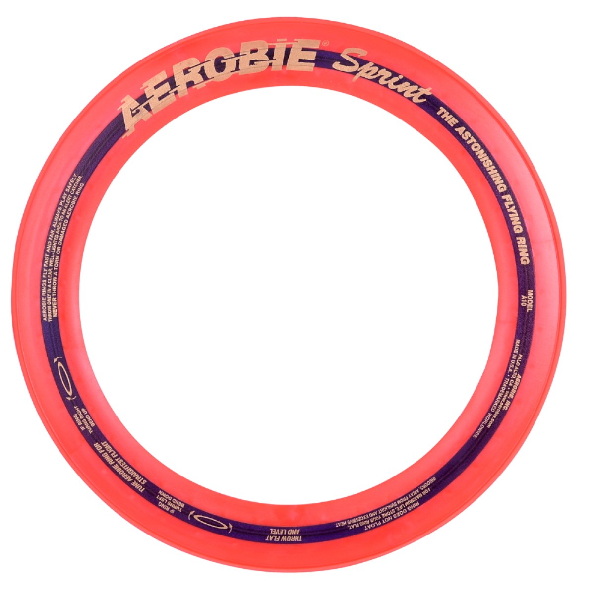 Aerobie SPRINT oranžová · záber 1