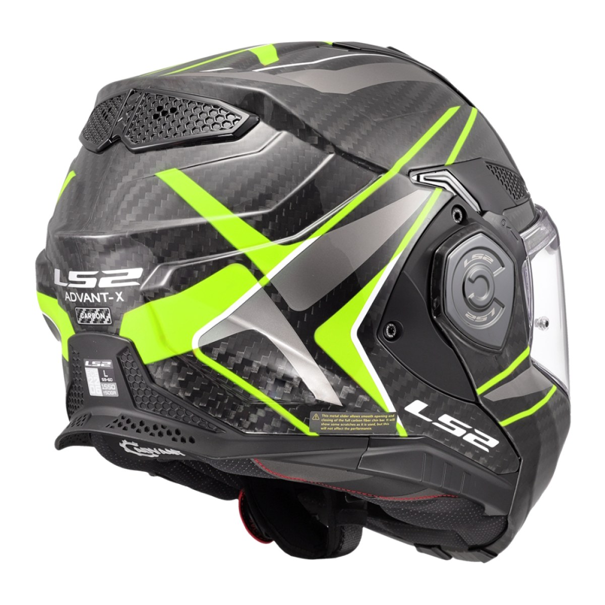 LS2 FF901 Advant X C Future II H-V Yellow XS (53-54) · záber 5