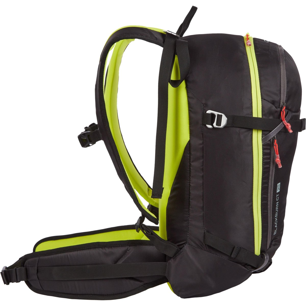 McKinley Black Burn CT 20 Alpine Backpack - Farba: Čierna | Objem: 16-20 · záber 2