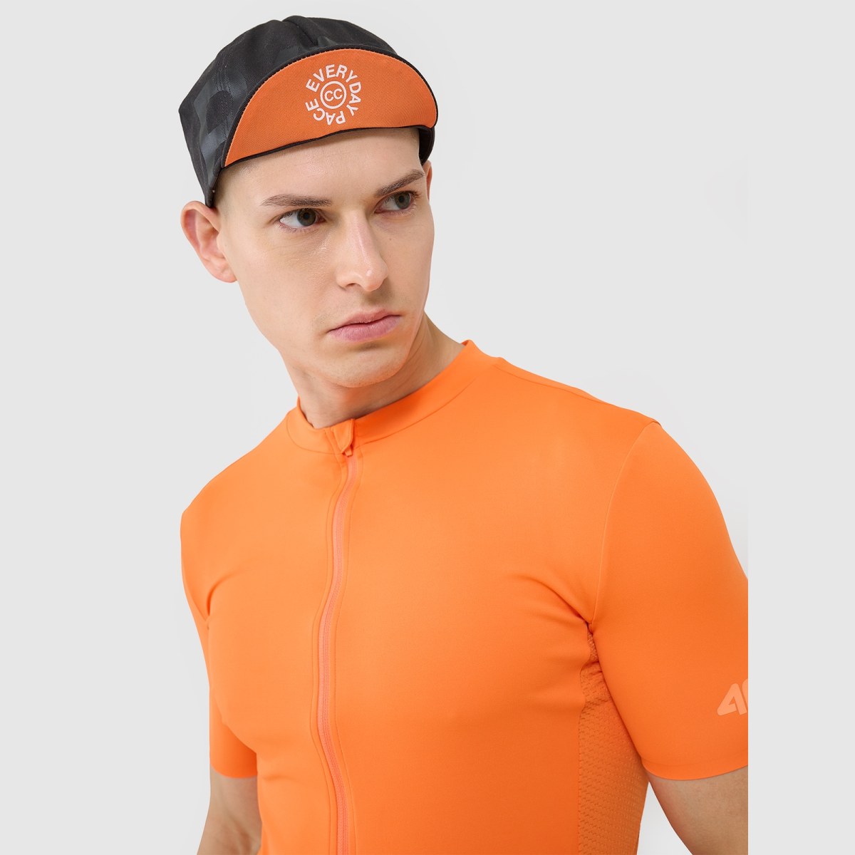 Unisex cyklistická čiapka - čierna · záber 1