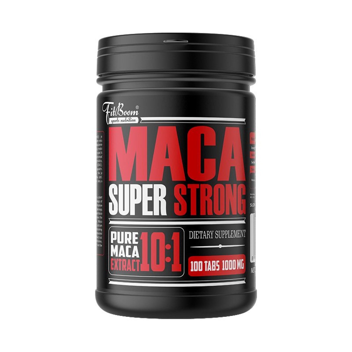 Maca Super Strong - FitBoom 100 tbl. · záber 1