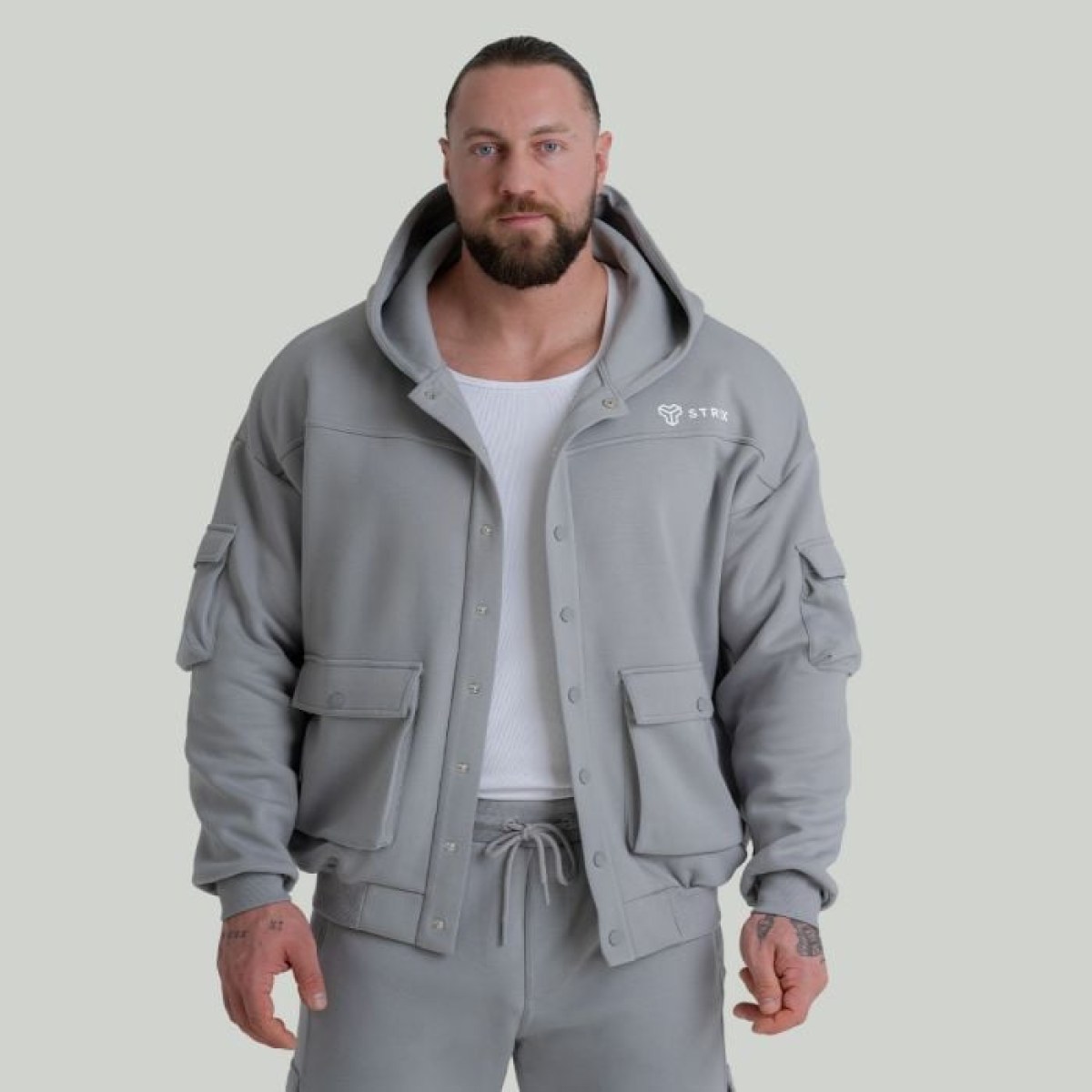 STRIX Bunda Relaxed ZOA Smoke L · záber 1