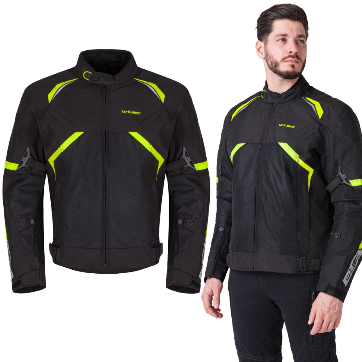 W-TEC Timuco čierna-fluo - XL · záber 1