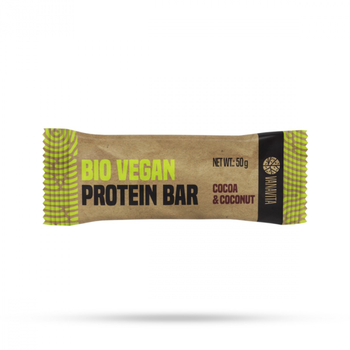 VanaVita Proteínová tyčinka BIO Vegan Bar kakao a kokos · záber 1