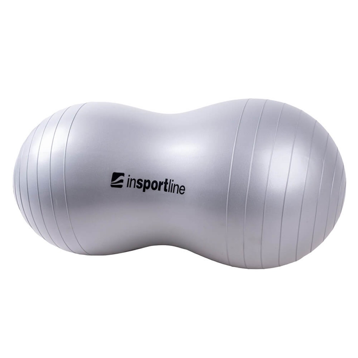 Gymnastická lopta inSPORTline Peanut Ball 50 cm - Farba: Sivá · záber 1