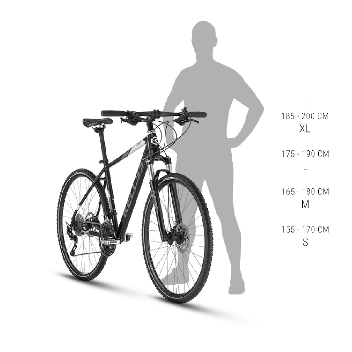 Kellys CLIFF 70 28" - model 2025 Moss Green - XL (23", 185-200 cm) · záber 4