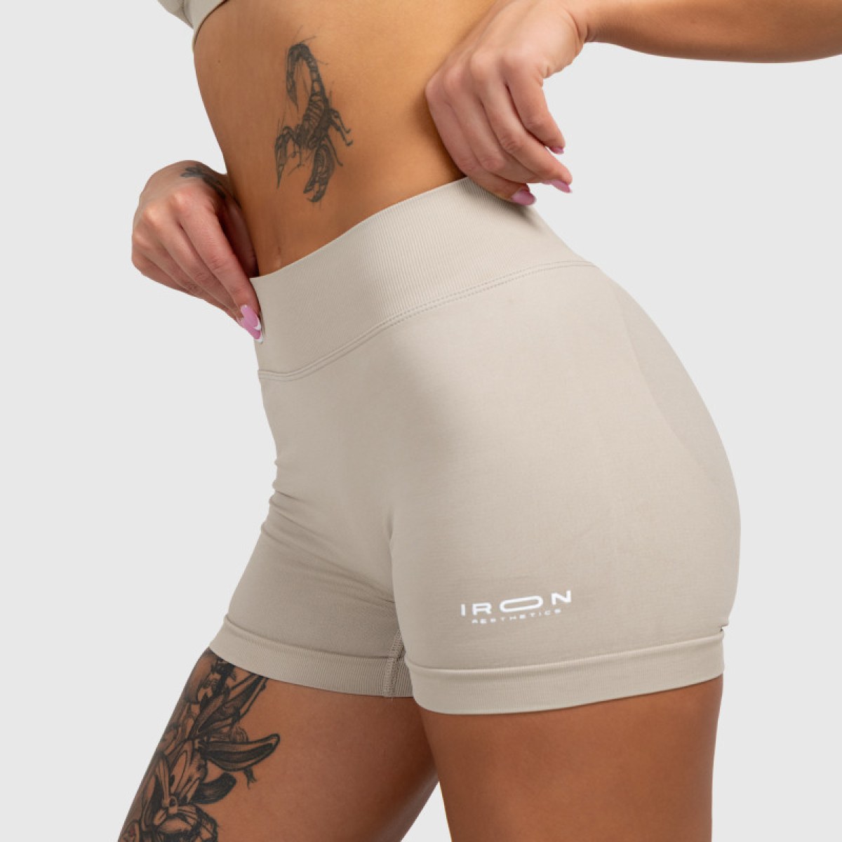 Športový set Iron Aesthetics Shape, béžový · záber 5