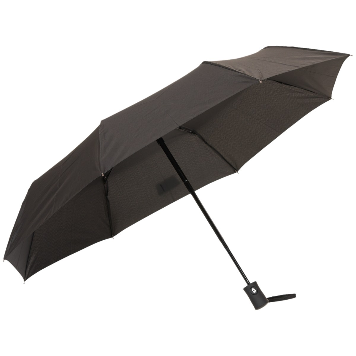WEATHER REPORT Conakry Foldable Umbrella - Farba: Čierna · záber 1