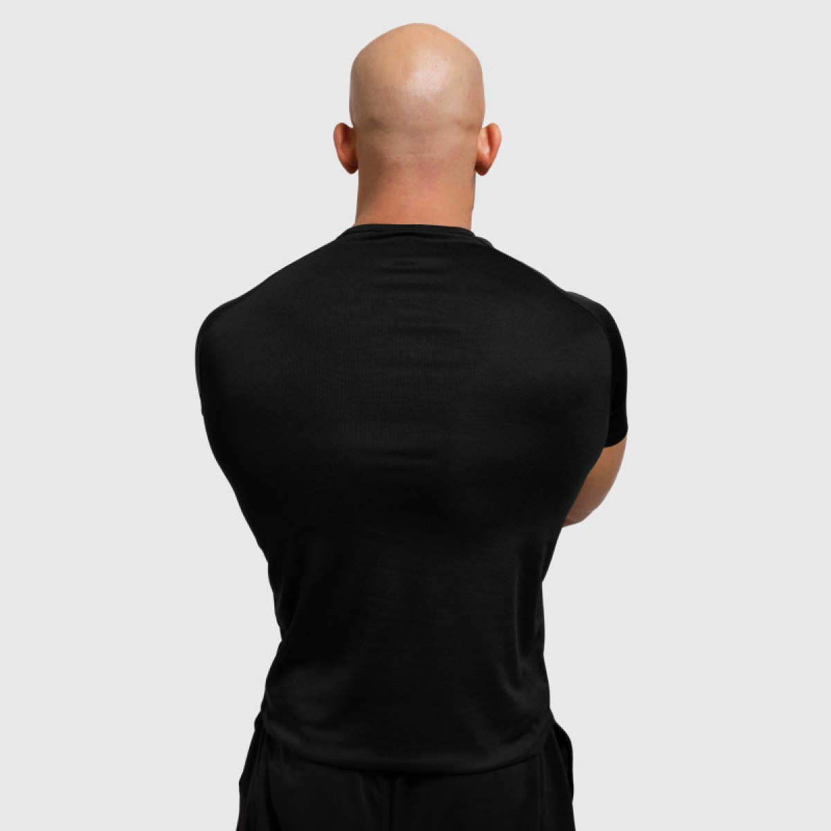 Pánske funkčné tričko Iron Aesthetics Performance, čierne · záber 5