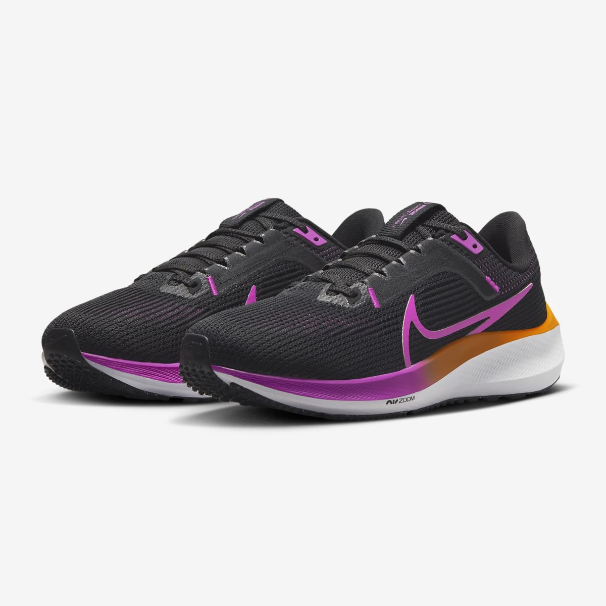 Nike Pegasus 40 W - Veľkosť: 40 | Farba: Čierna, Ružová · záber 2