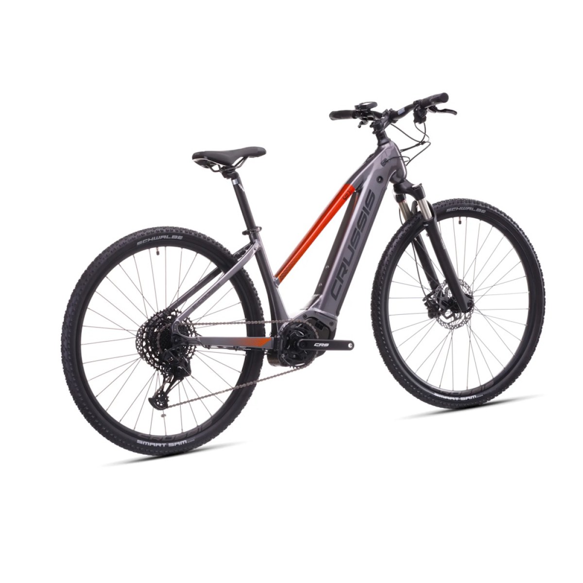 Crussis e-Cross Low 9.11 715Wh 28" - model 2026 16" (155-170 cm) · záber 4