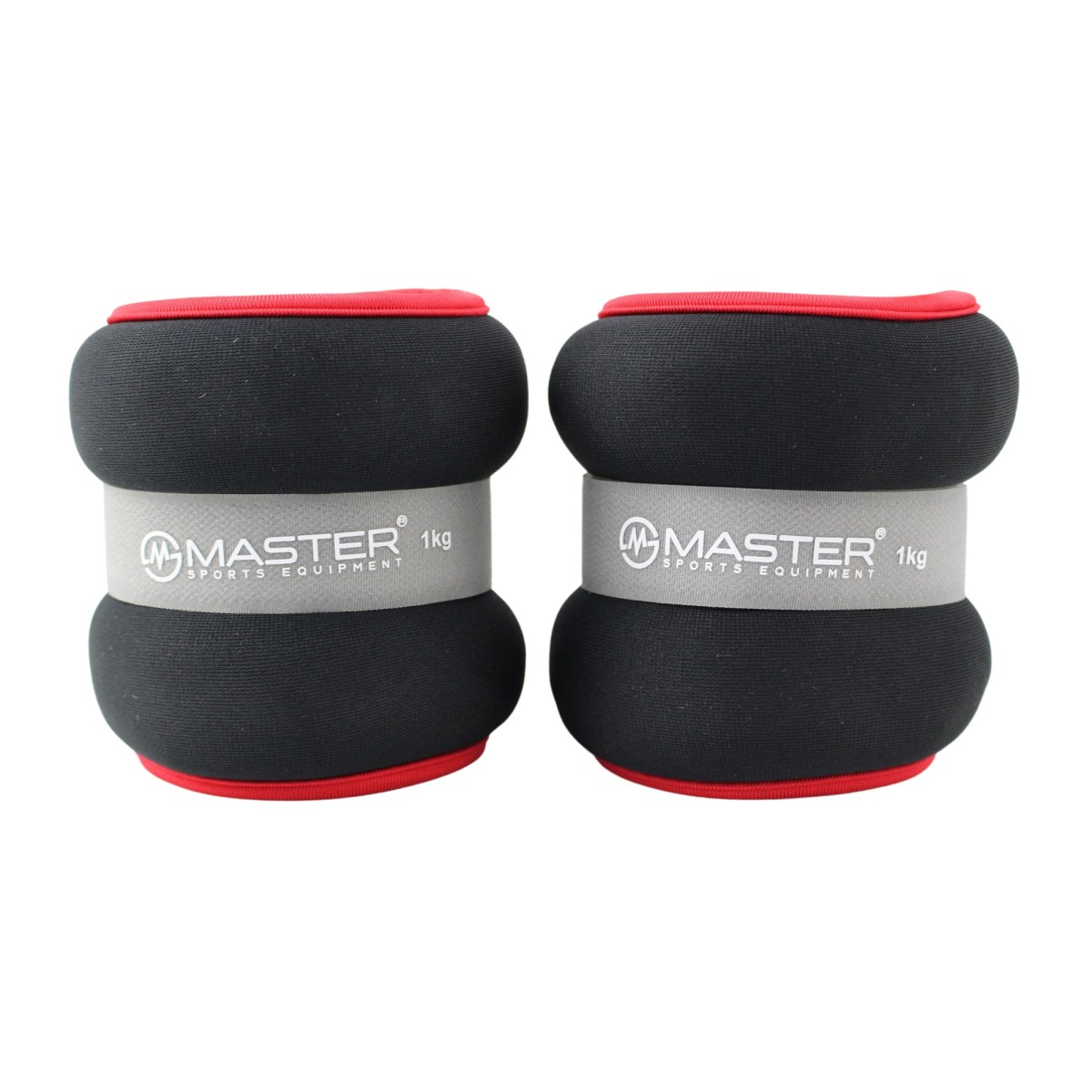 Kondičná záťaž na zápästie a nohy MASTER 2 x 1 kg - neopren · záber 1
