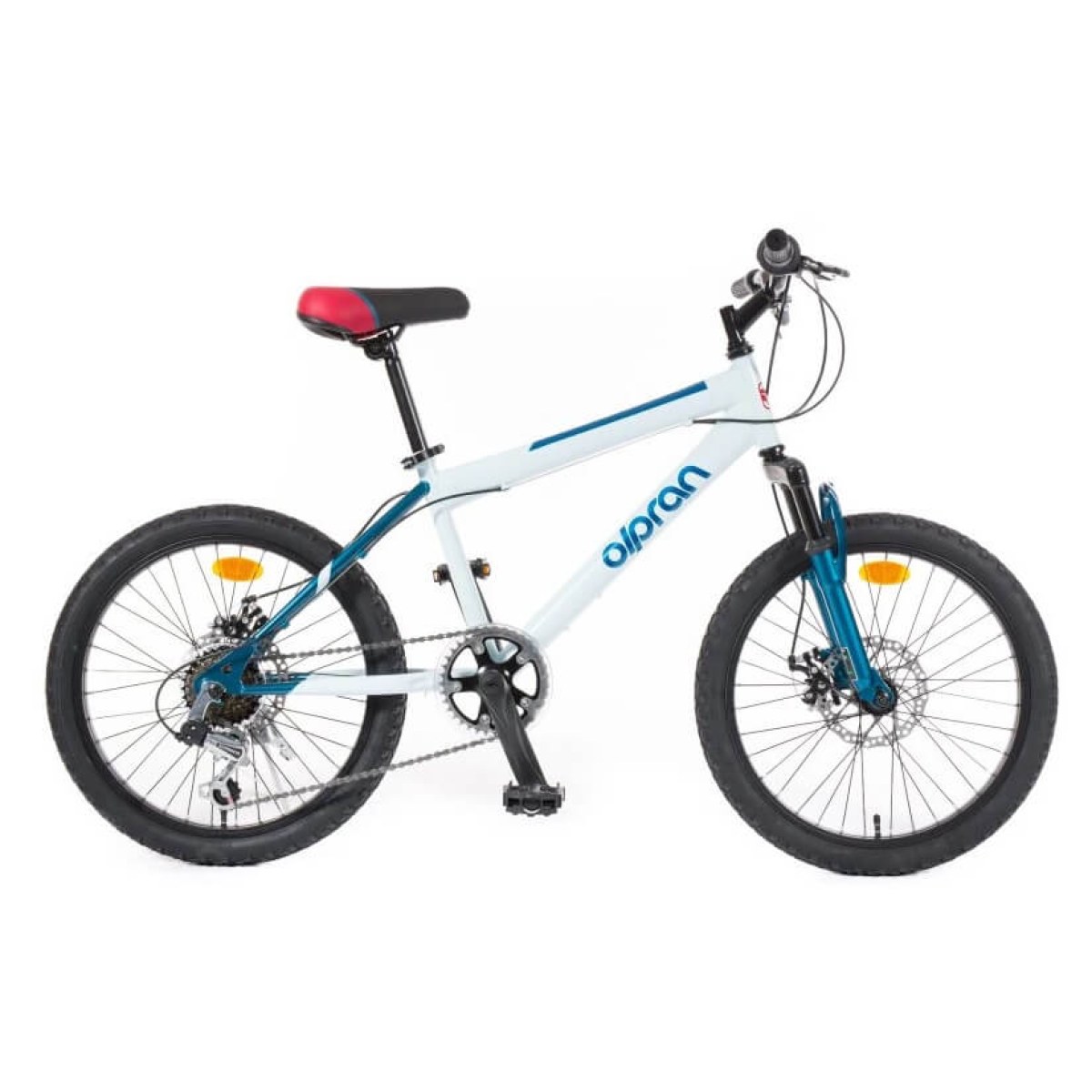 Olpran Agilis Disc ALU 20" - model 2026 šedá/tmavo modrá - 13" (125-145 cm) · záber 1