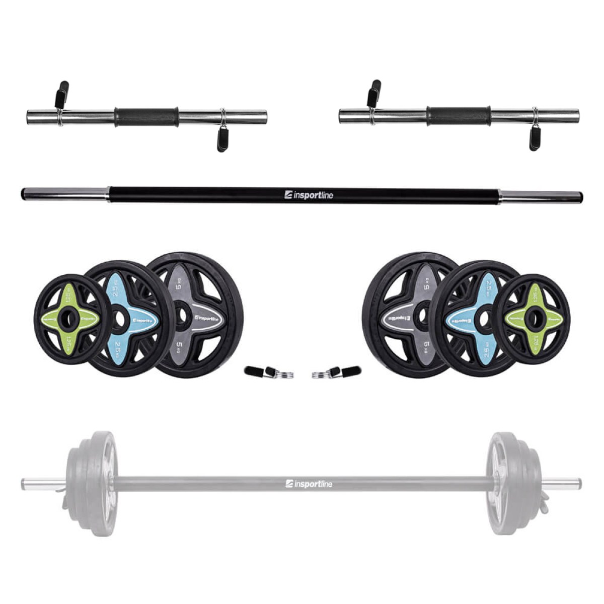 Činkový set inSPORTline Pumpstar Plus 2-20kg · záber 1